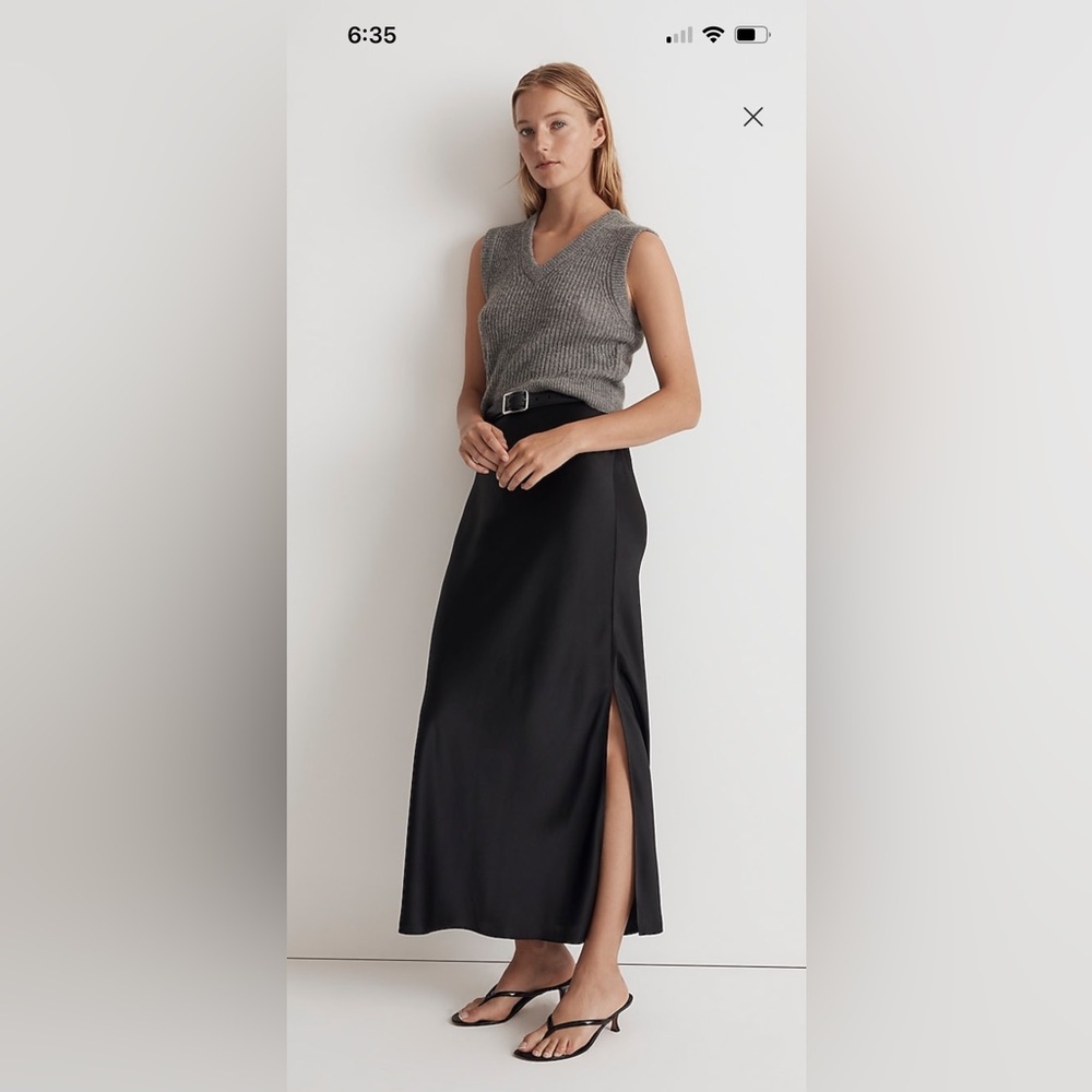 NWT size 8 Madewell slip skirt